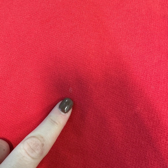 Wild Fable Keep Dreaming Red Oversized Crewneck Sweatshirt Size Small - Picture 4 of 4